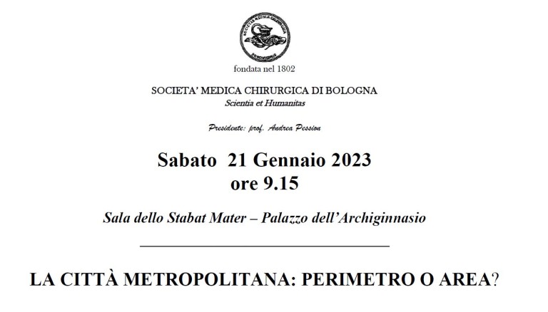 copertina di LA CITTÀ METROPOLITANA: PERIMETRO O AREA?