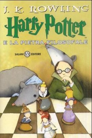 copertina di Harry Potter e la pietra filosofale 
J. K. Rowling, Salani, 2007
