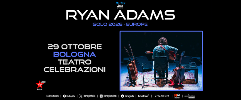 immagine di Solo 2026 – Europe Ryan Adams