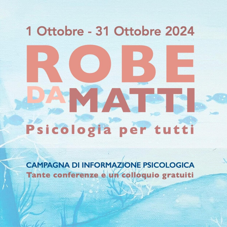 copertina di Robe da Matti – Psicologia per tutti 