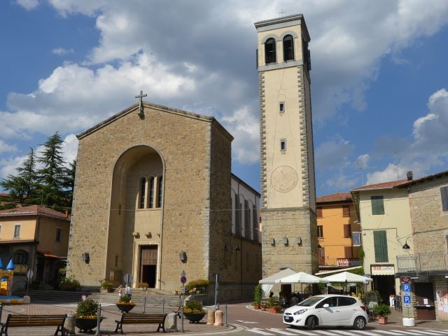 La parrocchiale di Castel d'Aiano (BO)