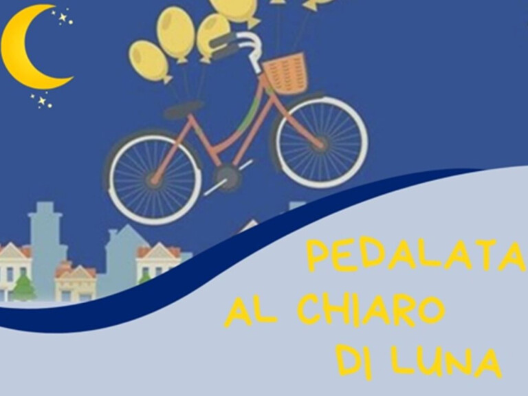 copertina di Pedalata al chiaro di Luna