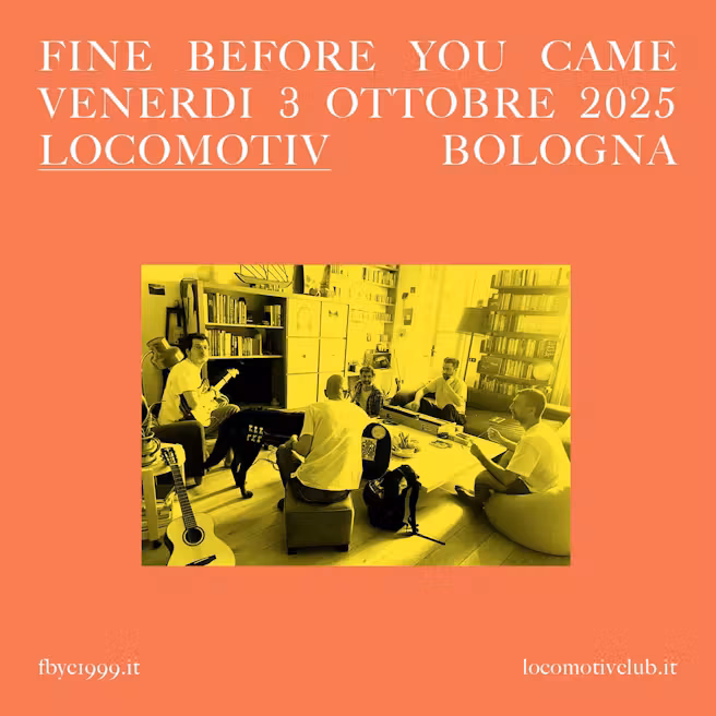 image de FINE BEFORE YOU CAME