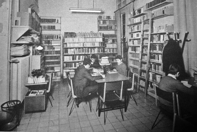 La biblioteca decentrata Fratelli Rosselli (BO) - Fonte: "Il Comune di Bologna. Notiziario settimanale"