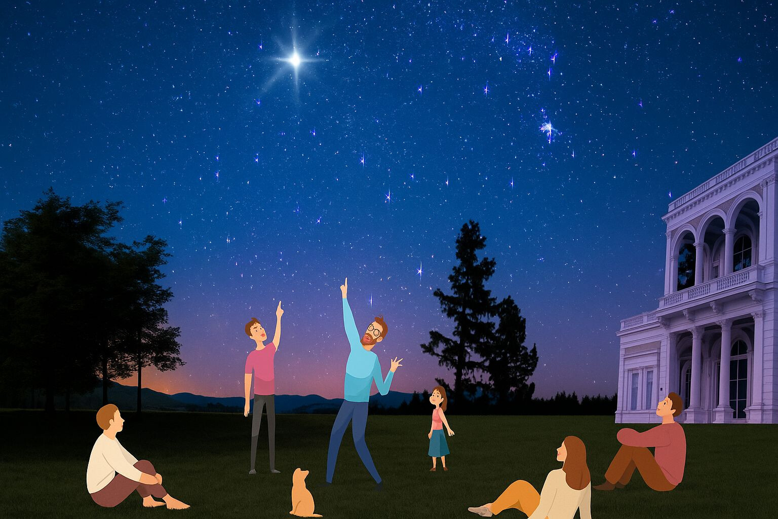 Chiacchiere sotto le stelle. Col Laser tra le stelle