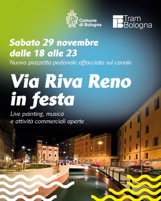 immagine di Via Riva Reno in festa