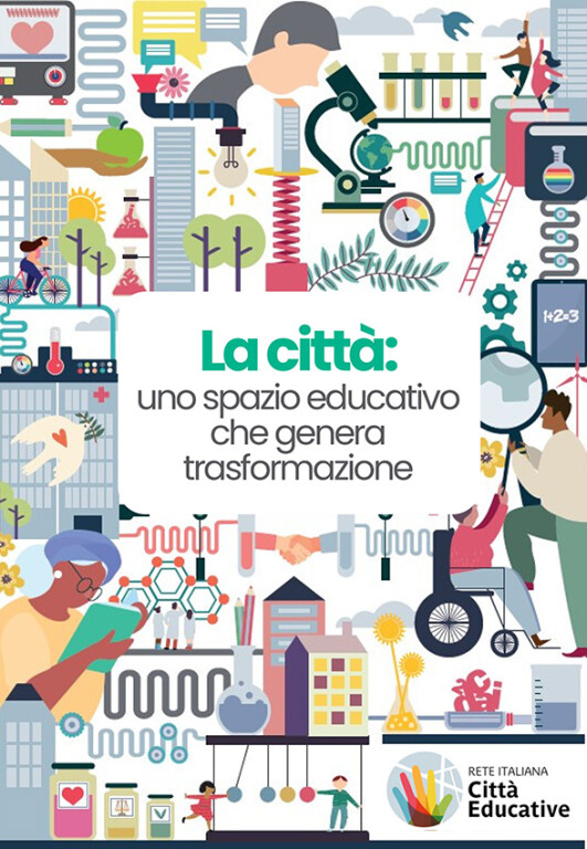 copertina di La rete italiana delle città educative