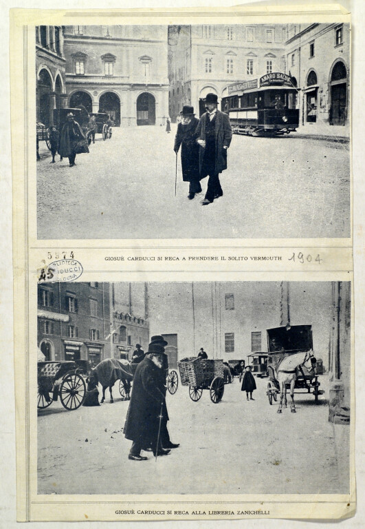 image of Carducci attraversa Piazza Galvani