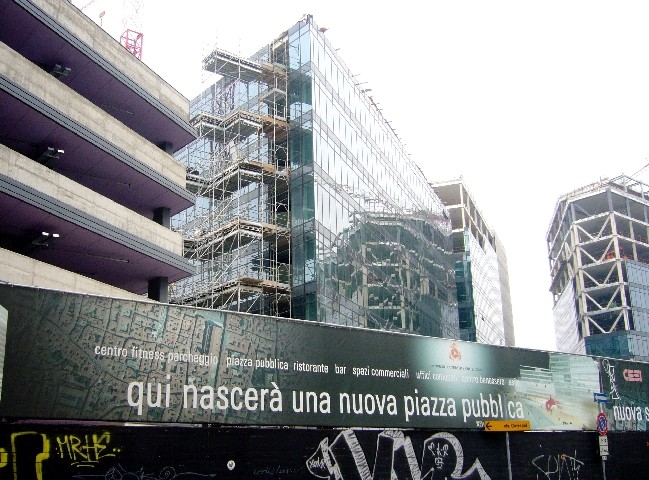 La nuova sede del Comune di Bologna in costruzione