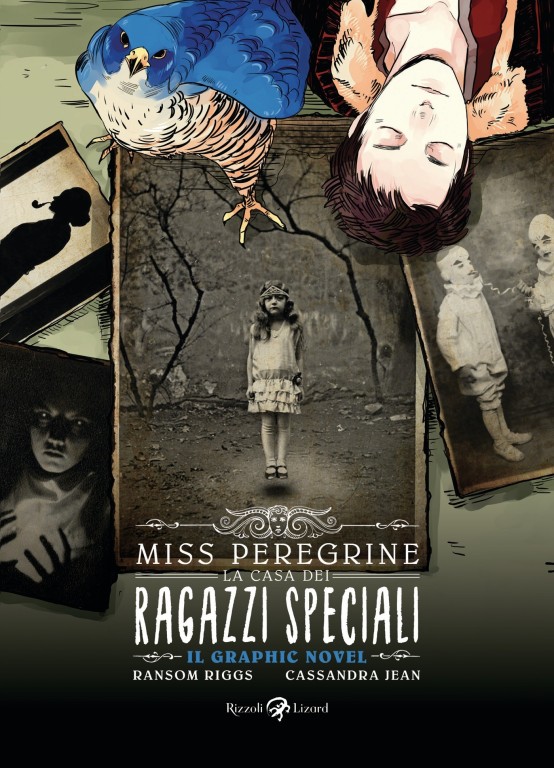 cover of Ranson Riggs, Cassandra Jean, Miss peregrine, la casa dei ragazzi speciali: il graphic novel, Milano, Rizzoli, 2017