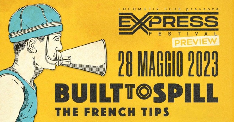 copertina di Built To Spill  + The French Tips
