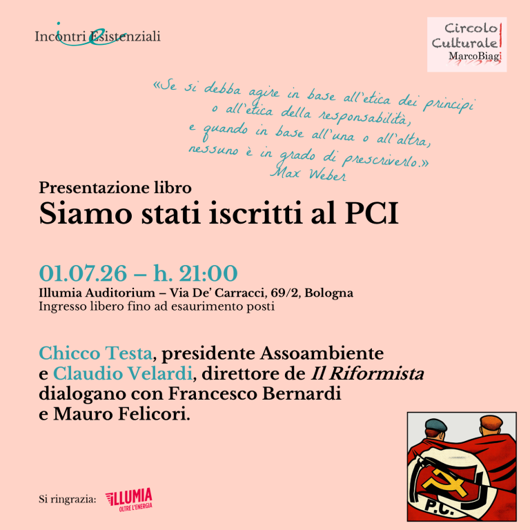 Siamo stati iscritti al PCI