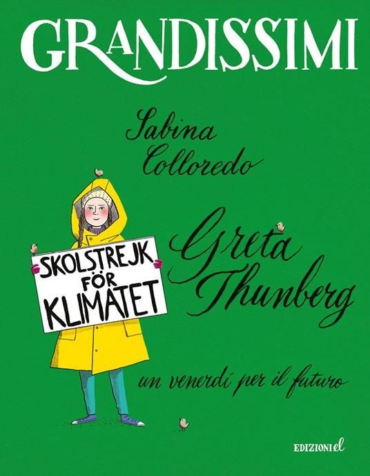 copertina di Greta Thunberg, un venerdì per il futuro