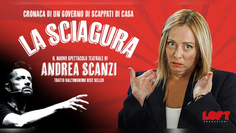 cover of Andrea Scanzi. La Sciagura