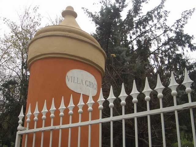 Ingresso del parco Villa Ghigi
