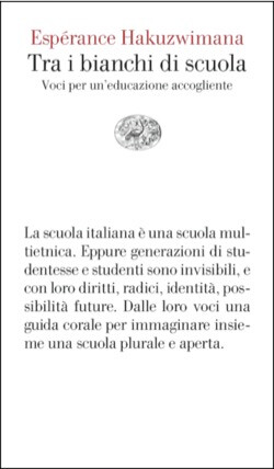 copertina di Tra i bianchi di scuola: voci per un'educazione accogliente
