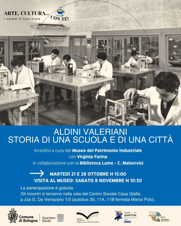 copertina di Aldini Valeriani. Storia di una scuola e di una città