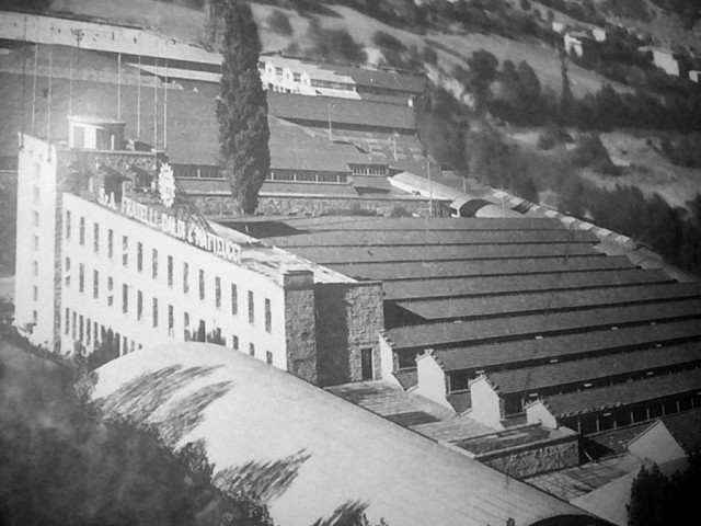 la fabbrica Fratelli Daldi e Matteucci a Porretta prima della seconda guerra mondiale - foto del museo DEMM