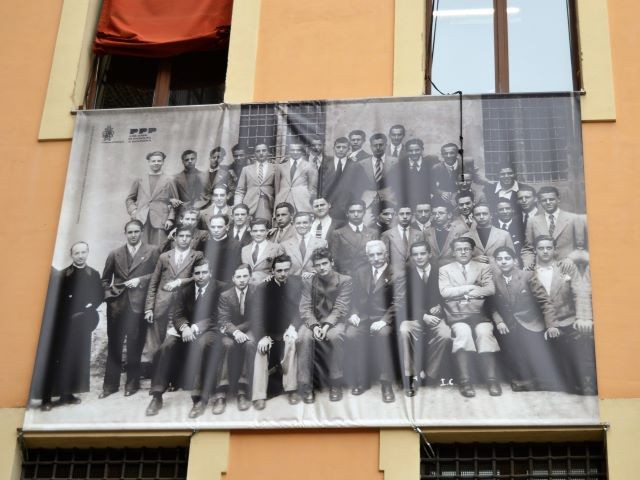 La classe di Pasolini al Liceo Galvani