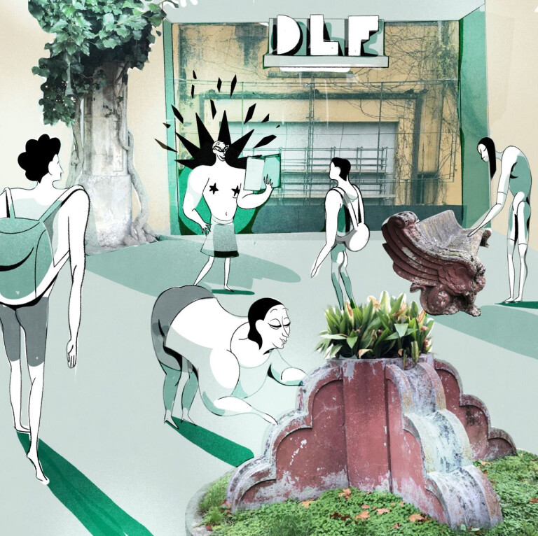 copertina di Parco del DLF al passato e al futuro - Passeggiate patrimoniali