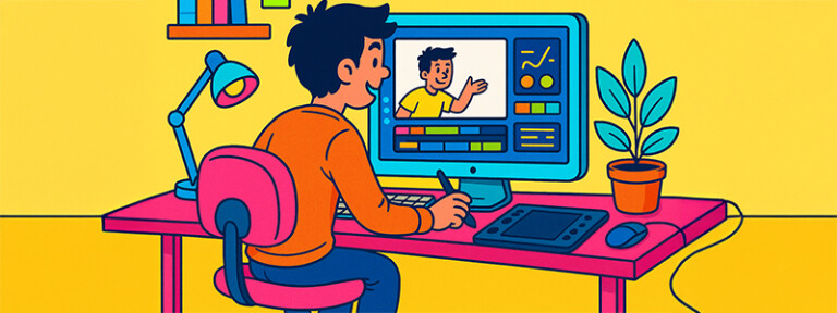 couverture de Animazione 2D e motion design