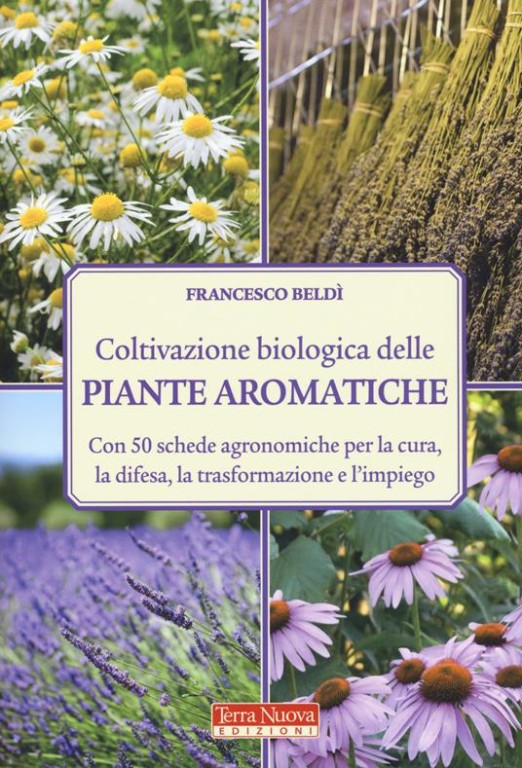 copertina di Coltivazione biologica delle piante aromatiche