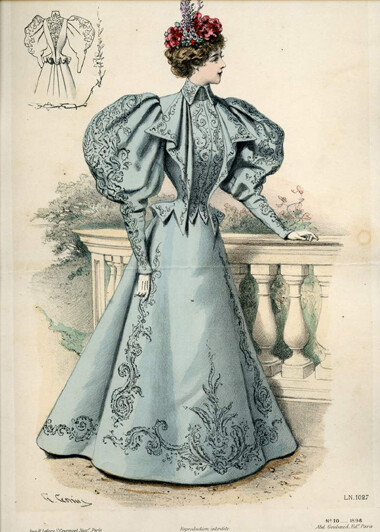 LA MODE ILLUSTRÉE. Journal de la famille.