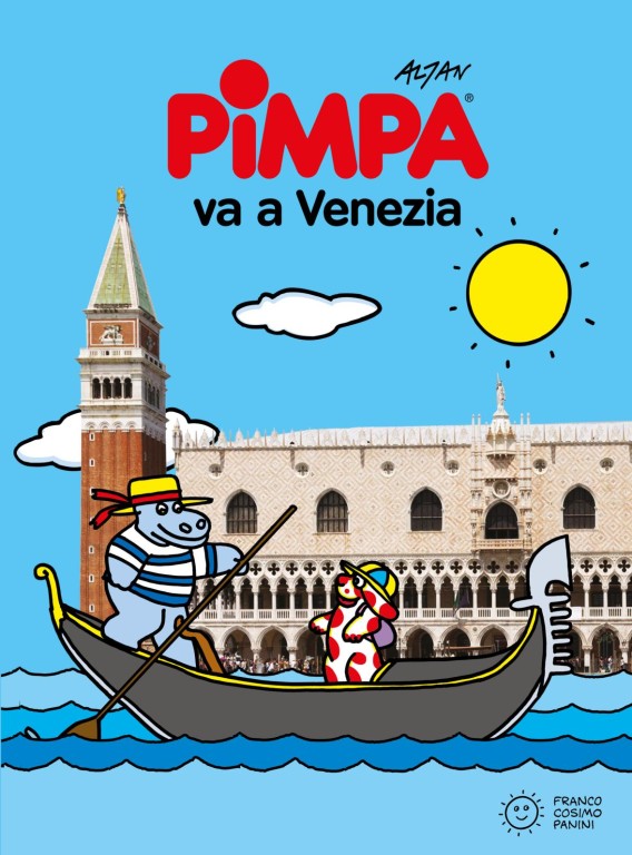 copertina di Pimpa va a Venezia
