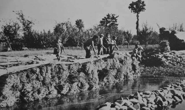 Lavorazione della canapa nel Bolognese