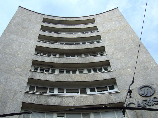 Facciata del Palazzo del Gas - via Marconi (BO)