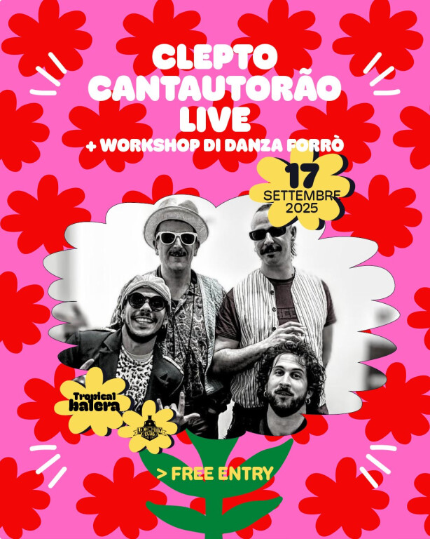 copertina di Clepto Cantautorão Live