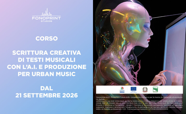 immagine di Musica: scrittura con l'AI e produzione per Urban Music