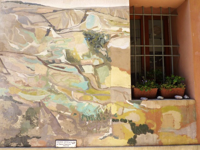 Dozza imolese - Muro Dipinto - Calanchi della val Sellustra - Francesco Tabusso - 1983
