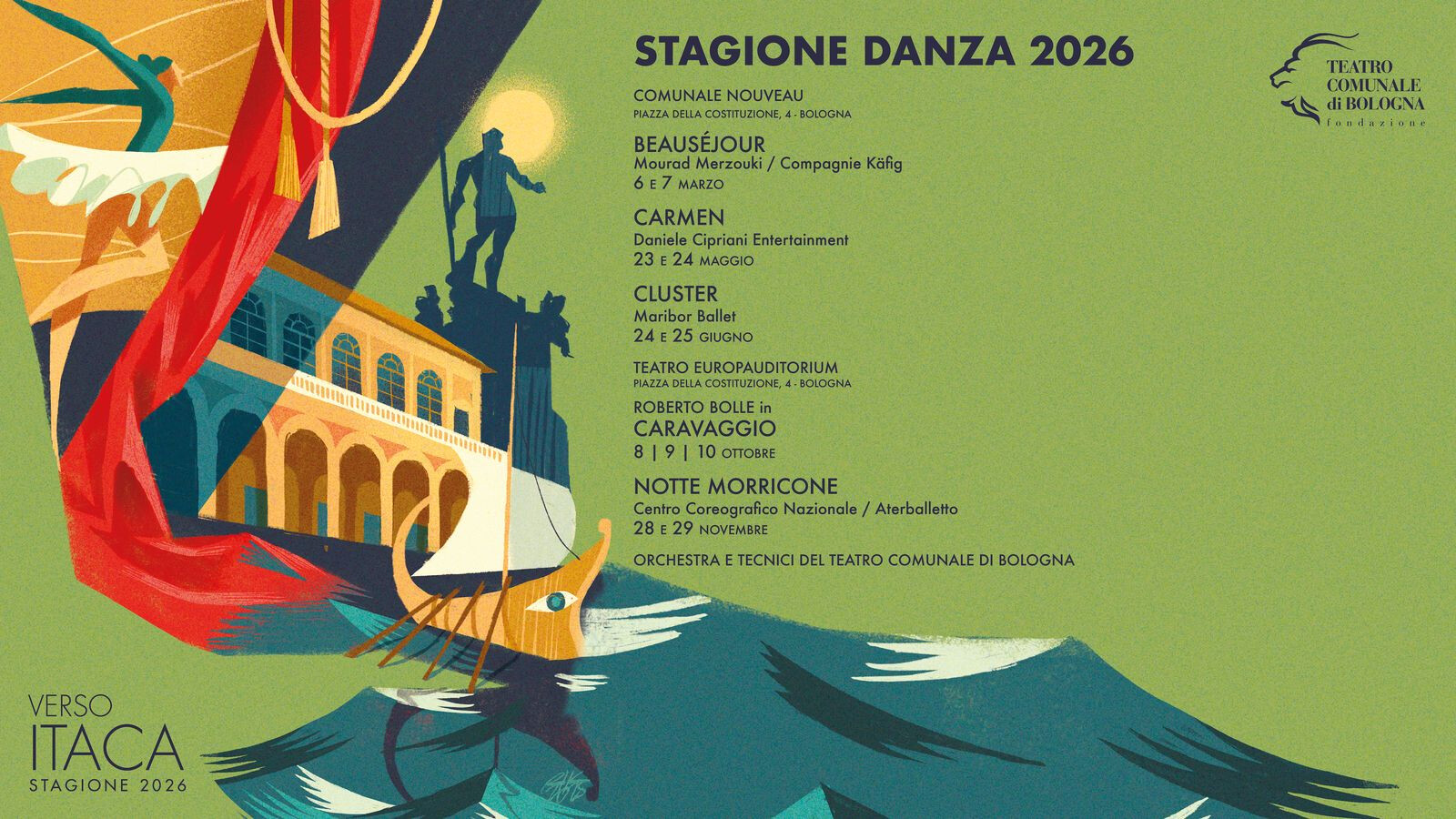 Teatro Comunale di Bologna |  Danza 2026