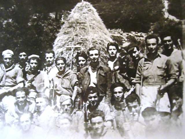 Un gruppo di partigiani imolesi nella Valle del Santerno 