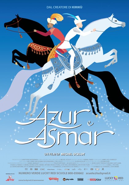 copertina di Azur e Asmar