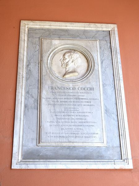 Lapide in memoria di Francesco Cocchi