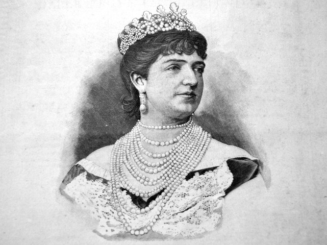 Ritratto della Regina Margherita di Savoia