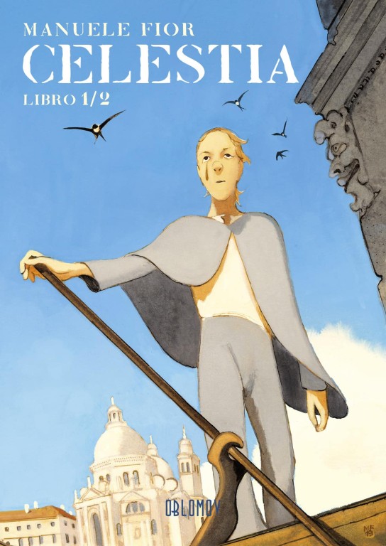 copertina di Manuele Fior, Celestia Libro 1/2, Quartu Sant'Elena, Oblomov, 2019
