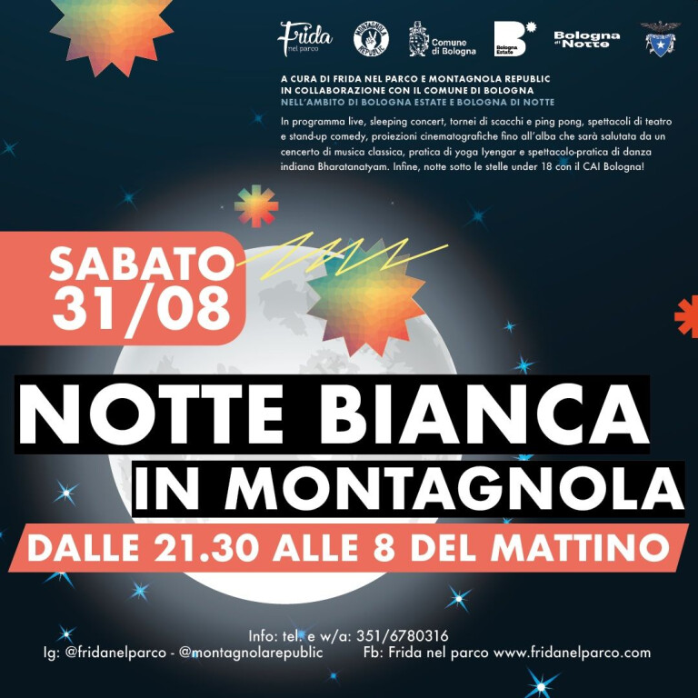 copertina di Notte bianca in Montagnola