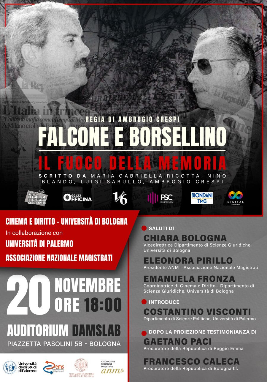 copertina di Falcone e Borsellino - Il fuoco della memoria