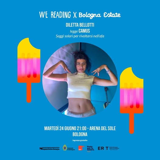 copertina di DILETTA BELLOTTI LEGGE CAMUS