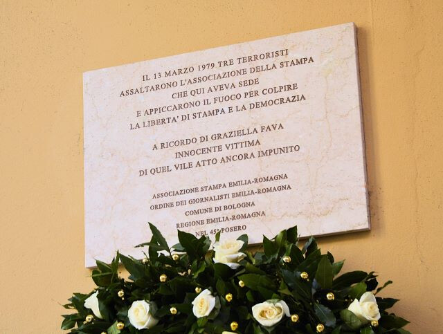 Lapide per Graziella Fava