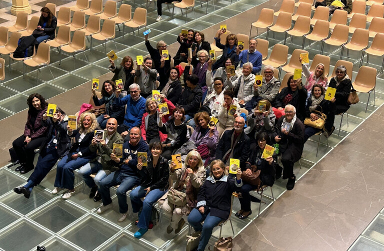 Foto di gruppo per i 10 anni de Il Circolo del giallo